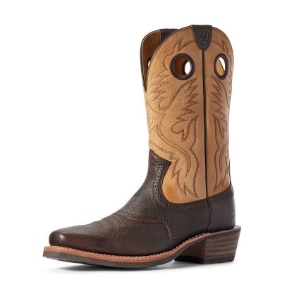 Ariat Western: Heritage Roughstock Botas Western Hombre - Marrones / Chocolate (CYLZR4502)